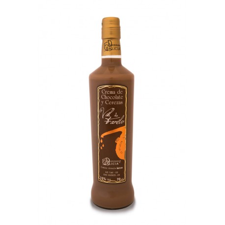 Crema de Chocolate y Cereza, marca Val de Farelo