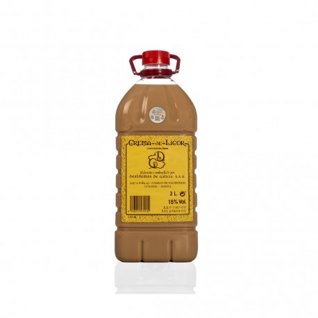 Crema de licor, 3 litros