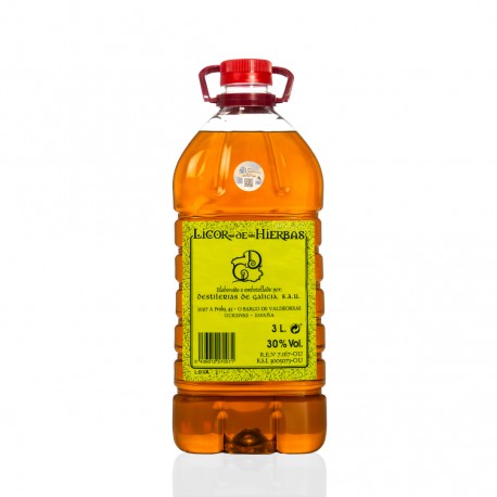 Licor de hierbas, 3 litros